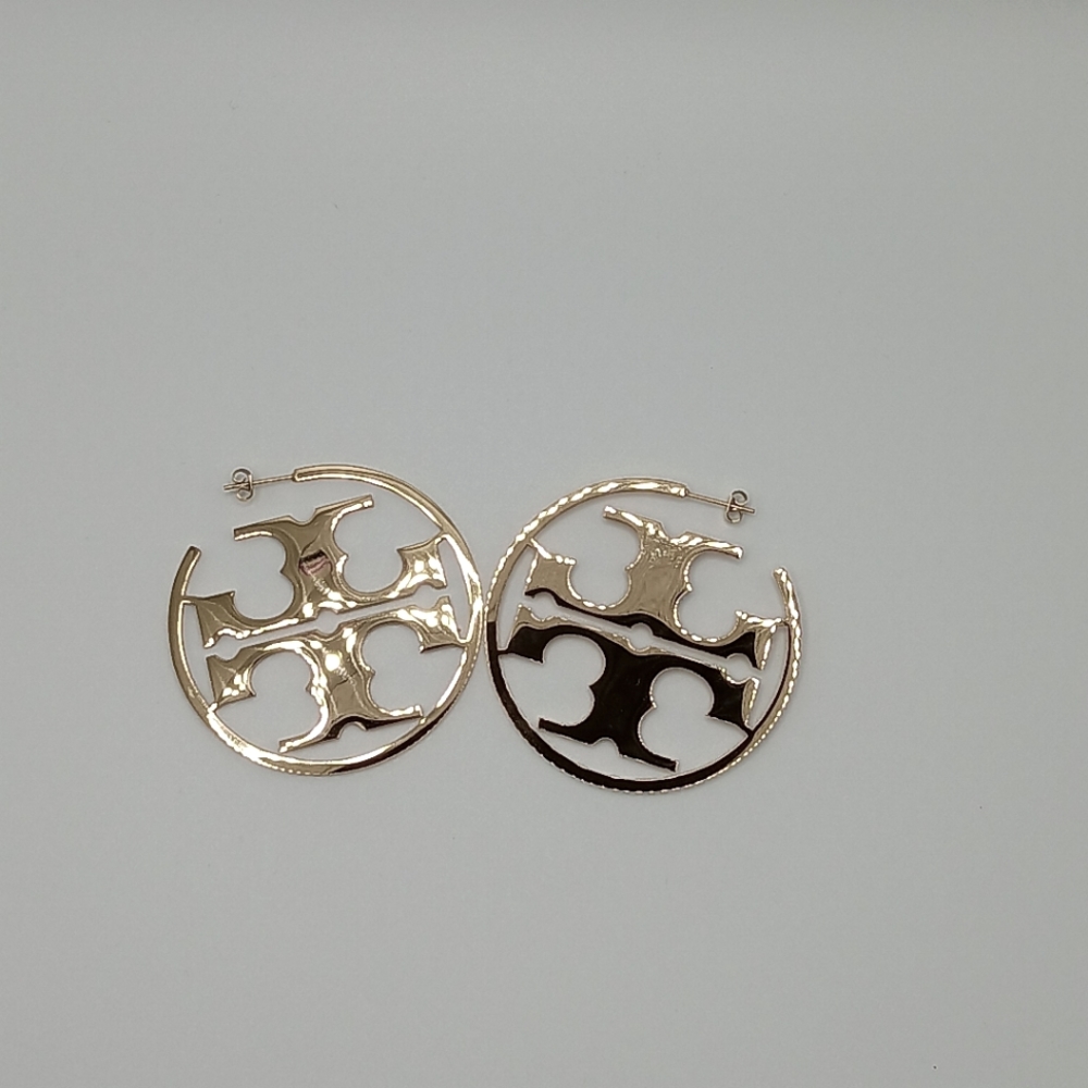 Big beautiful hoop earrings